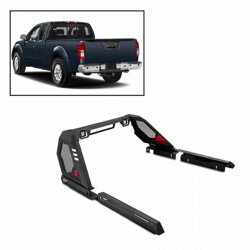 Frontier Vigor Roll Bar; Black (05-21 Frontier) - Free Shipping