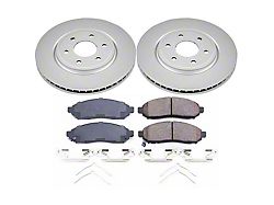 PowerStop Z17 Evolution Plus 6-Lug Brake Rotor and Pad Kit; Front (16-24 V6 Frontier)