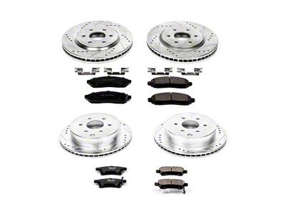 PowerStop Rotor Kit | 1998–2004 Nissan Frontier (SC2278) main image 0