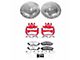 PowerStop Z36 Extreme Truck and Tow 6-Lug Brake Rotor, Pad and Caliper Kit; Front (16-24 V6 Frontier)