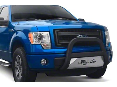 Optimus Bull Bar with Stainless Steel Skid Plate; Black (05-24 Frontier)