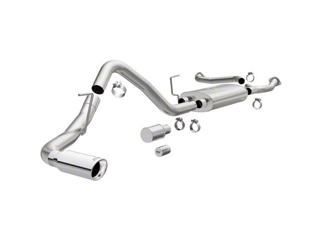 Magnaflow Street Series Single Exhaust System with Polished Tip; Side Exit (22-24 Frontier)