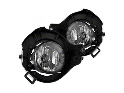 OE Style Replacement Fog Lights; Clear (05-11 Frontier w/ Plastic Front Bumper)