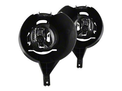 OE Style Replacement Fog Lights; Clear (05-17 Frontier w/ Metal Chrome Bumper)