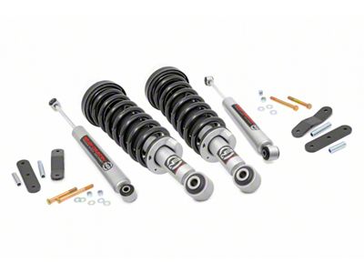 Rough Country 2.50-Inch Suspension Lift Kit with Lifted N3 Struts and Premium N3 Shocks (05-24 4WD Frontier, Excluding Desert Runner & PRO-4X)