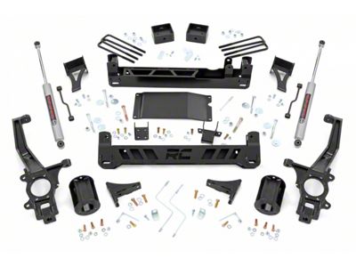 Rough Country 6-Inch Suspension Lift Kit with Premium N3 Shocks (22-24 Frontier, Excluding PRO-4X)