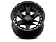 RTX Offroad Wheels Ozark Satin Black 6-Lug Wheel; 17x9; 0mm Offset (05-21 Frontier)