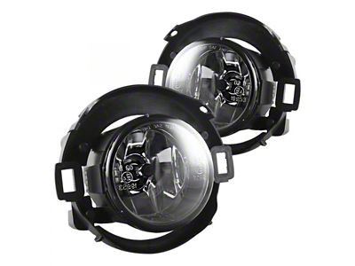 Fog Lights; Clear (10-17 Frontier)