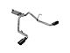 Flowmaster FlowFX Dual Exhaust System with Black Tips; Side Exit (05-19 4.0L Frontier)