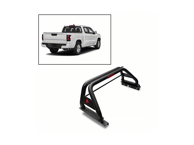 Classic Pro Roll Bar; Black (22-23 Frontier)