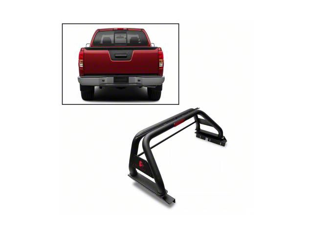 Classic Roll Bar for Tonneau Cover; Black (05-21 Frontier)