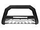 Armordillo AR Series Bull Bar with LED Light Bar and Aluminum Skid Plate; Matte Black (05-21 Frontier)