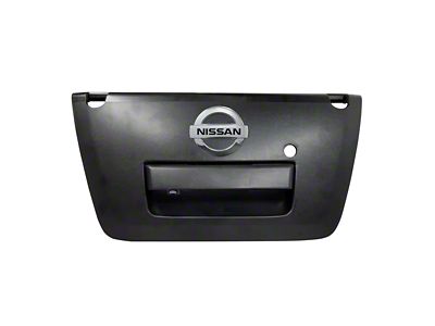 Master Tailgaters Tailgate Handle with Backup Reverse Camera; Black (13-16 Frontier)