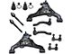 Front Control Arms with Ball Joints, Sway Bar Links and Tie Rods (05-18 Frontier)