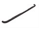 3-Inch Round Bent Nerf Side Step Bars; Black (05-20 Frontier Crew Cab)