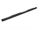 4-Inch Oval Straight Nerf Side Step Bars; Black (05-21 Frontier Crew Cab)