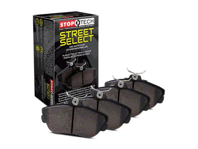 StopTech Street Select Semi-Metallic and Ceramic Brake Pads; Rear Pair (05-24 Frontier)