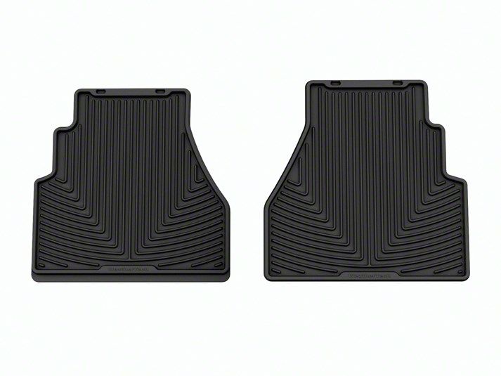 Weathertech Frontier AllWeather Rear Rubber Floor Mats; Black W609 (22