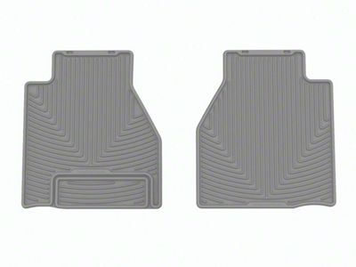 Weathertech All-Weather Rear Rubber Floor Mats; Gray (22-24 Frontier King Cab)
