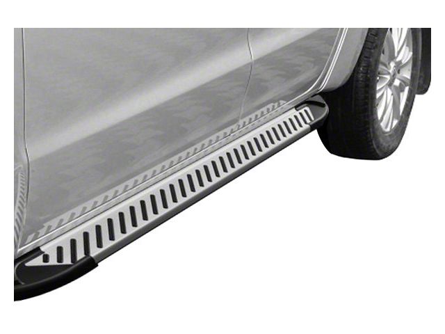 Romik RAL-T Running Boards; Silver (05-21 Frontier Crew Cab)