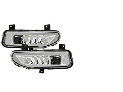 OEM Style Full LED Fog Lights with Switch; Clear (22-24 Frontier)