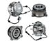 Wheel Hub Assemblies with Rear Bearing Modules; Front (05-18 2WD Frontier w/ Automatic Transmission)
