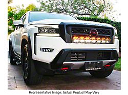 Dual 30-Inch Amber LED Light Bars with Grille Mounting Brackets (22-24 Frontier)