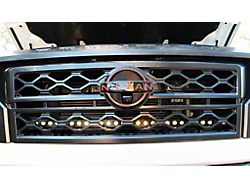 Single 30-Inch Amber LED Light Bar with Grille Mounting Brackets (22-24 Frontier)
