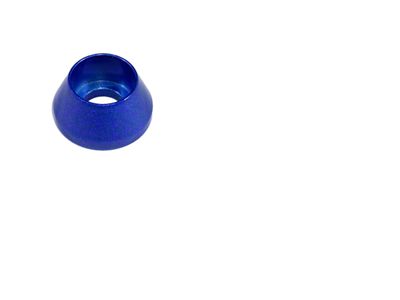 ZSPEC Design Bed Rope Hooks Fastener Kit; Stainless and Billet; Dark Blue (05-24 Frontier)
