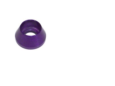 ZSPEC Design Bed Rope Hooks Fastener Kit; Stainless and Billet; Gloss Purple (05-24 Frontier)
