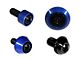 ZSPEC Design Stage 2 Dress Up Bolts Fastener Kit; Titanium and Billet; Black/Blue (05-21 Frontier)