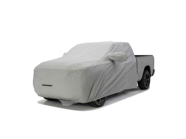 Covercraft Polycotton Cab Area Truck Cover; Gray (05-20 Frontier Crew Cab)