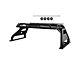 Atlas Roll Bar with 5.30-Inch Black Round Flood LED Lights; Black (05-21 Frontier)