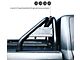 Classic Roll Bar with 5.30-Inch Black Round Flood LED Lights; Black (05-21 Frontier)