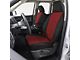 Covercraft Precision Fit Seat Covers Endura Custom Front Row Seat Covers; Red/Black (2004 Titan w/ Captain Bucket Seats)