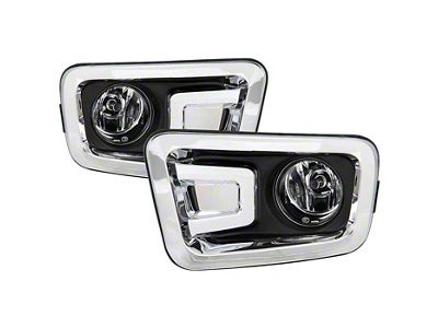 OEM Style Fog Lights with OEM Switch; Clear (16-19 Titan XD)
