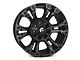 Fuel Wheels Vapor Matte Black Double Dark Tint 6-Lug Wheel; 20x10; -18mm Offset (04-15 Titan)