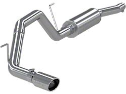 MBRP Armor Lite Single Exhaust System with Polished Tip; Side Exit (04-06 Titan)