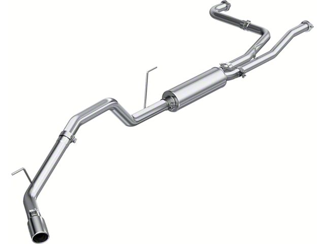 MBRP Armor Lite Single Exhaust System with Polished Tip; Side Exit (07-15 Titan)