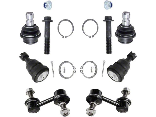 Front Ball Joints with Sway Bar Links (04-15 Titan)