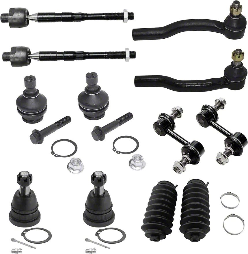 thumbnail image 2 of Front Suspension Kit For Nissan Armada Titan 2004-2014 – Ball Joints, Sway Bars, Tie Rods (10pc) 2 of 6