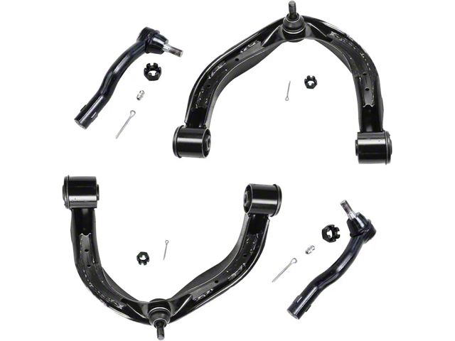 Front Upper Control Arms with Outer Tie Rods (04-15 Titan)