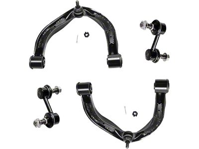 Front Upper Control Arms with Sway Bar Links (04-15 Titan)