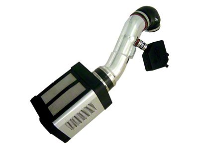 Injen Power Flow Cold Air Intake with Rotomolded Filter Housing and Dry Filter; Wrinkle Black (04-15 Titan)