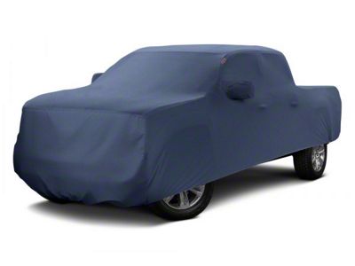 Covercraft Custom Car Covers Form-Fit Car Cover; Metallic Dark Blue (17-24 Titan)