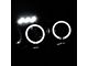 Dual Halo Projector Headlights; Jet Black Housing; Clear Lens (04-15 Titan)