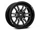 Fuel Wheels Clash Gloss Black Milled 6-Lug Wheel; 18x9; -12mm Offset (04-15 Titan)