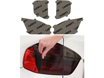 Lamin-X Tail Light Tint Covers; Smoked (20-24 Titan w/ Factory Halogen Tail Lights)