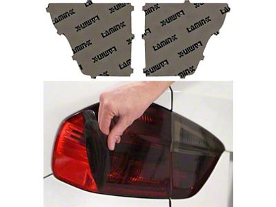 Lamin-X Tail Light Tint Covers; Smoked (20-24 Titan XD w/ Factory LED Tail Lights)