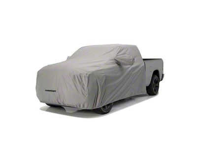 Covercraft WeatherShield HD Cab Area Truck Cover; Gray (17-19 Titan Single Cab w/ Towing Mirrors)